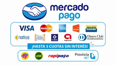 Pagá con Mercado Pago: Visa, MasterCard, American Express y más